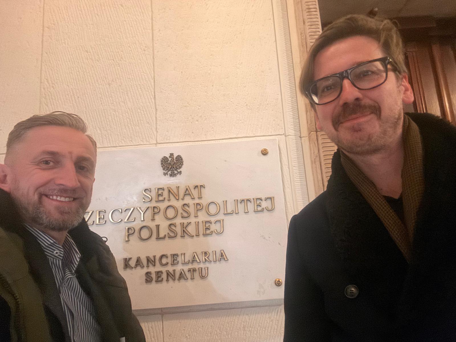 Przedstawiciele Fundacji Ruinersi podczas działań reprezentacyjnych